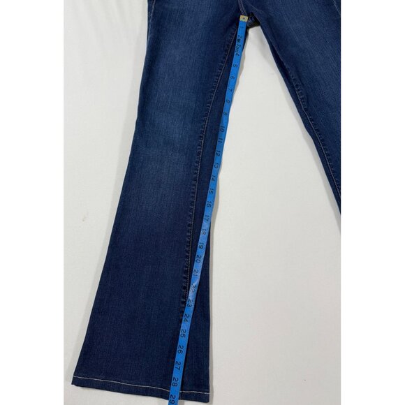 FRAME Le High Flare Jeans Women 25 Benedict Canyon High Rise Dark Wash USA - Picture 6 of 11